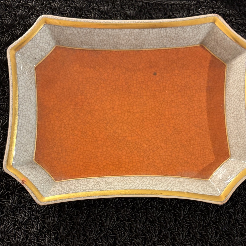 Royal Copenhagen Orange Decorative Tray